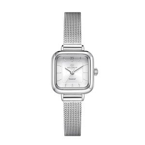 디유아모르 여성 메쉬밴드시계 DAW6202MS-SW 다이아몬드 시계
